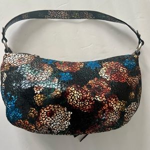 Hobo Gabor Hydrangea leather shoulder bag